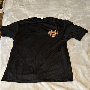 Black Short Sleeve T-Shirt with Logo